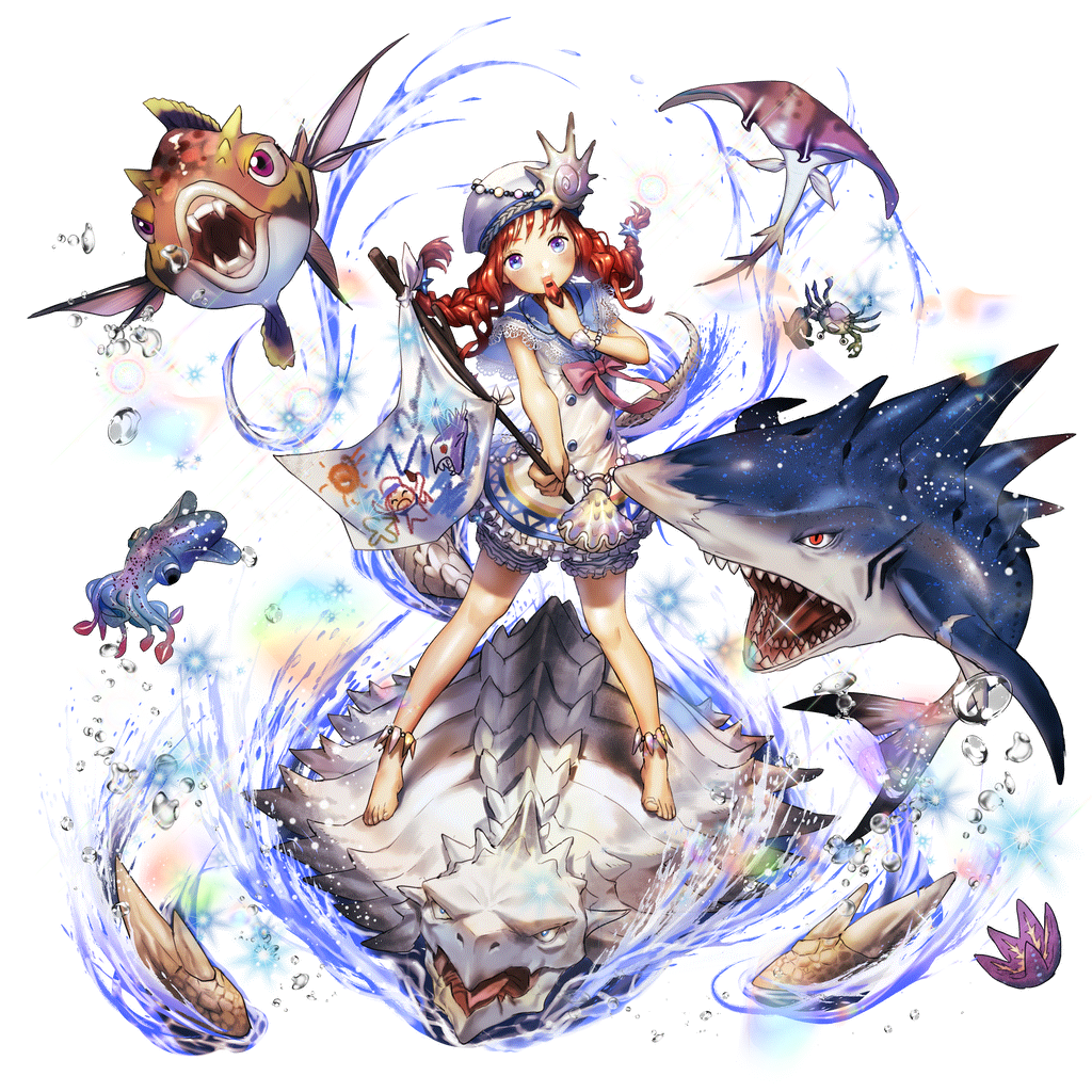 [お魚突撃]スプラのキャラクター画像