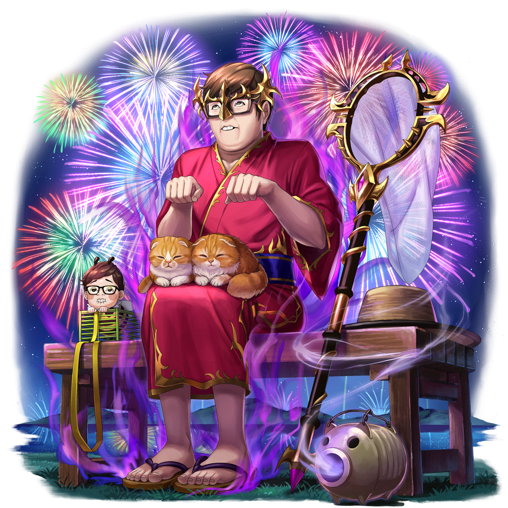 [んぱぱ大花火]ヒカキソのキャラクター画像
