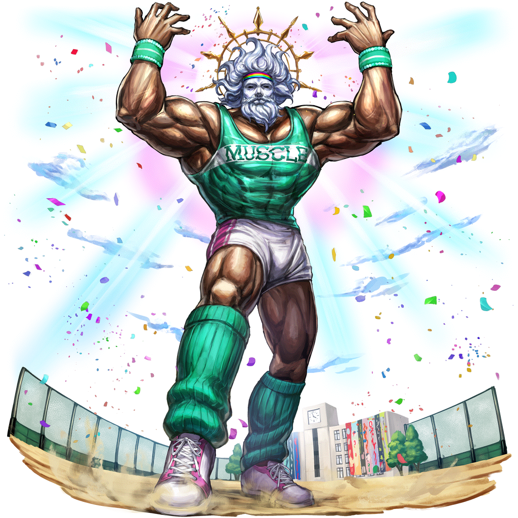 愉快な仮装・ナイスゴッド先生のキャラクター画像