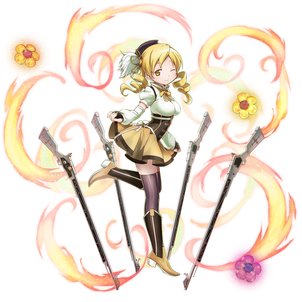 魔法少女・マミのキャラクター画像
