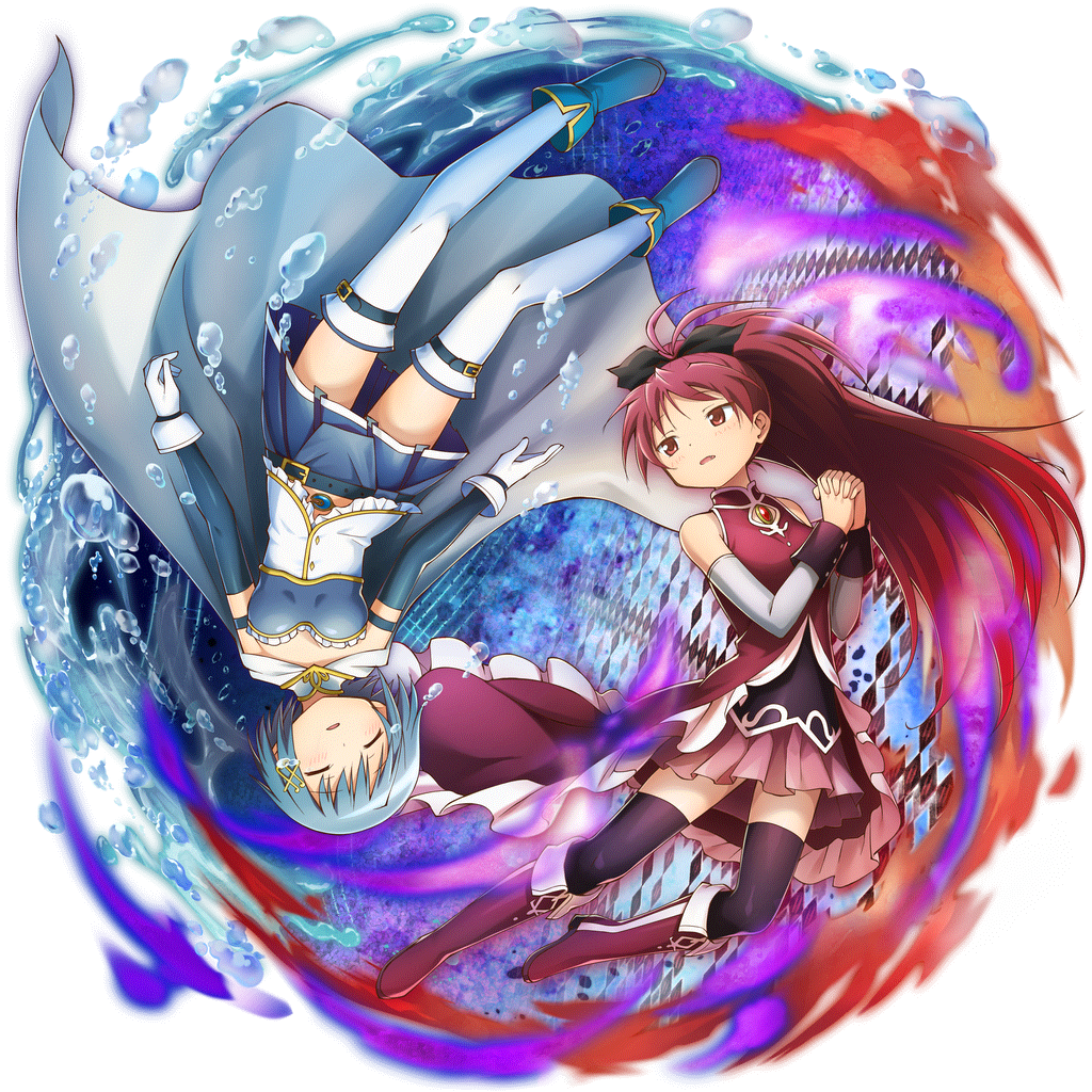 [呪いと祈り]さやか＆杏子のキャラクター画像
