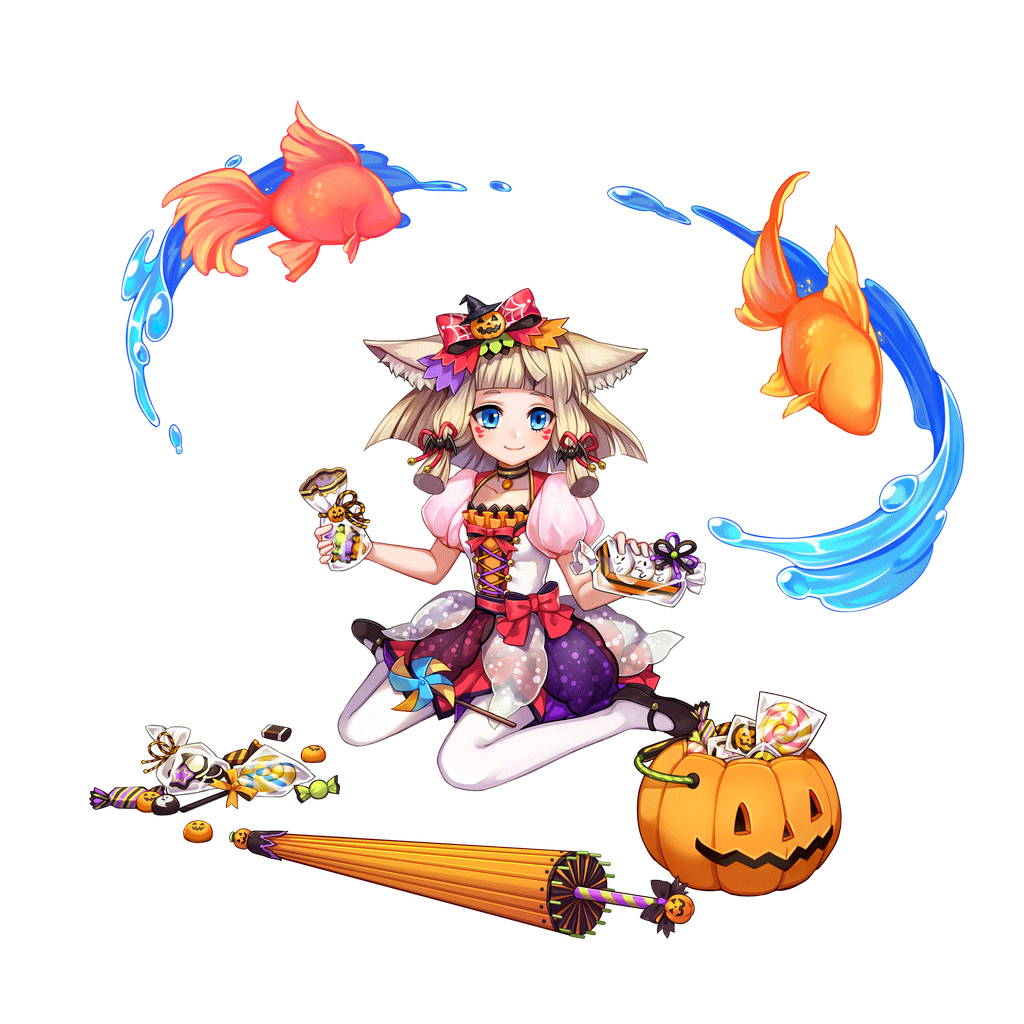 ハロウィン・おこんのキャラクター画像