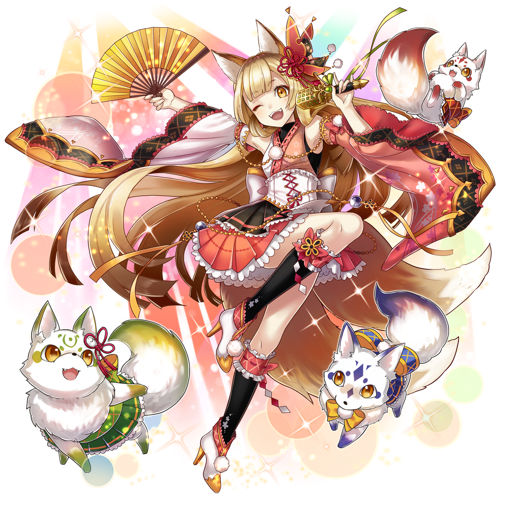 [狐ステップ＆ソング]クイナのキャラクター画像