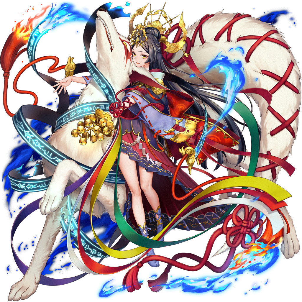 [神力の鍵]清乃＆白伊のキャラクター画像