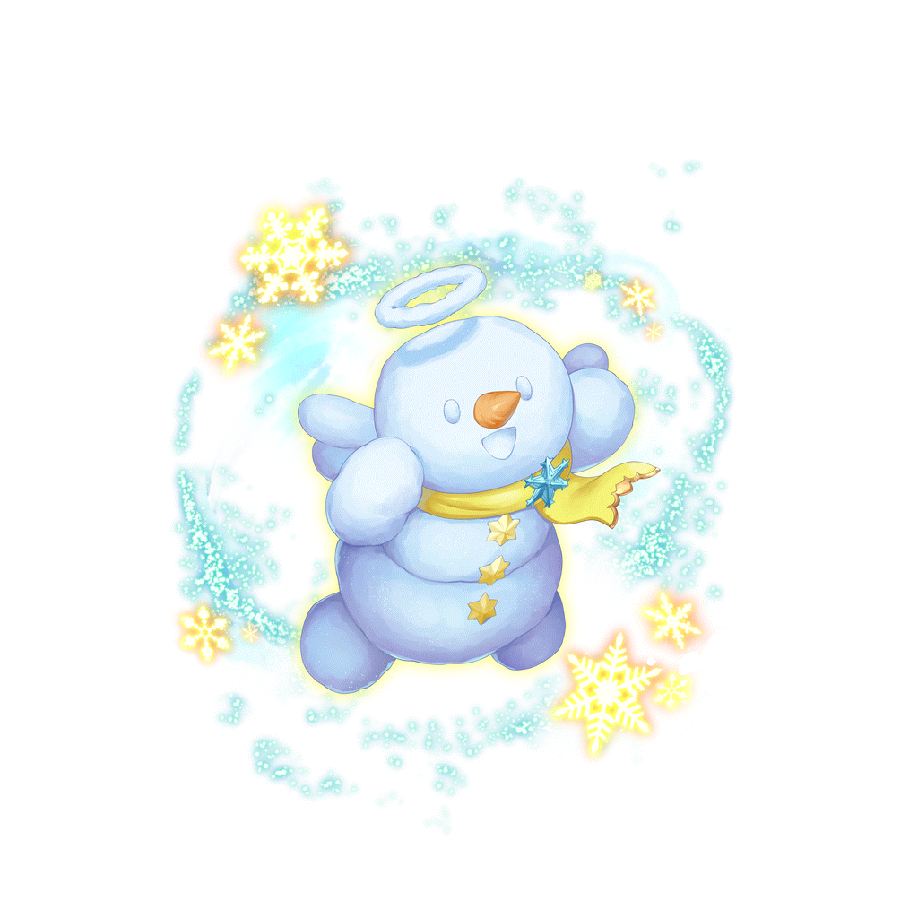 雪像・スノウマンのキャラクター画像
