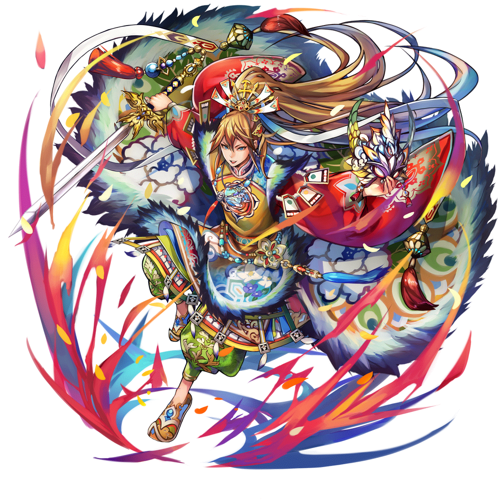 [萬寿軍神]蘭陵王のキャラクター画像