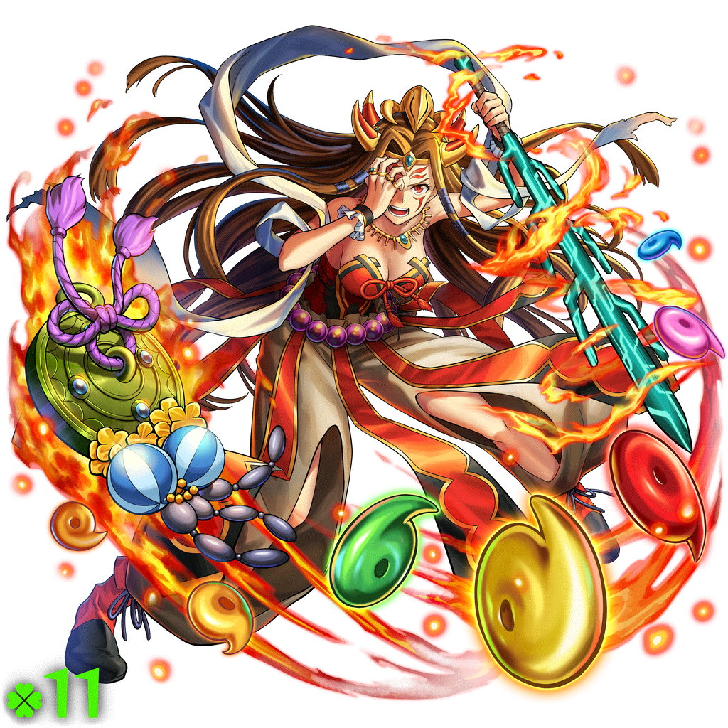 黄泉津大神イザナミのキャラクター画像