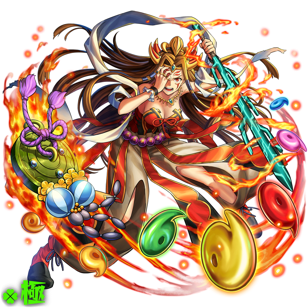 [運極]黄泉津大神イザナミのキャラクター画像