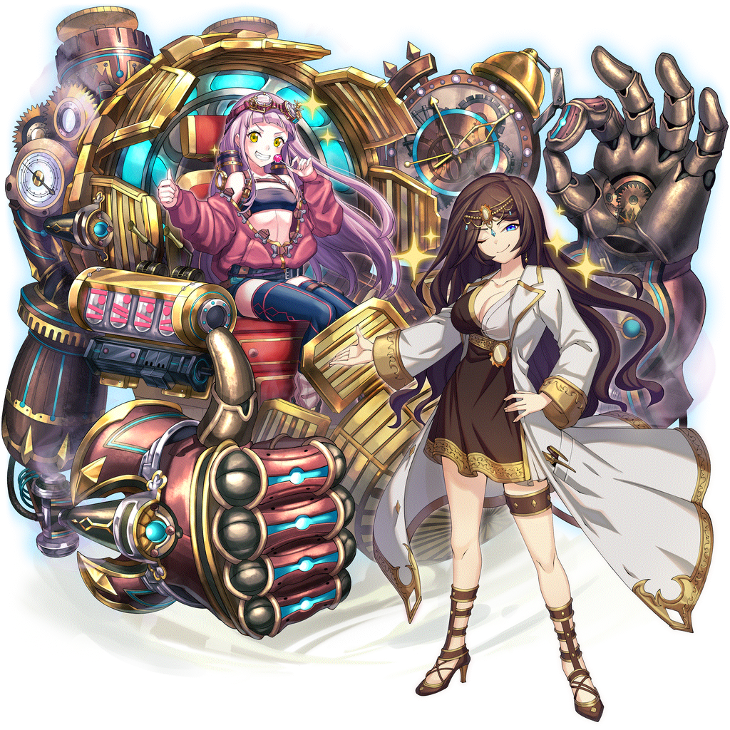 [発明仲間]アルキメデス＆ニコのキャラクター画像