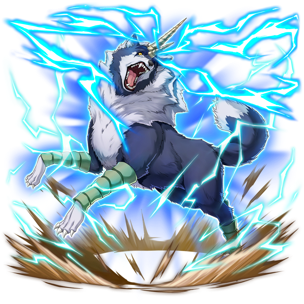 [黒嵐星狼]ランガのキャラクター画像