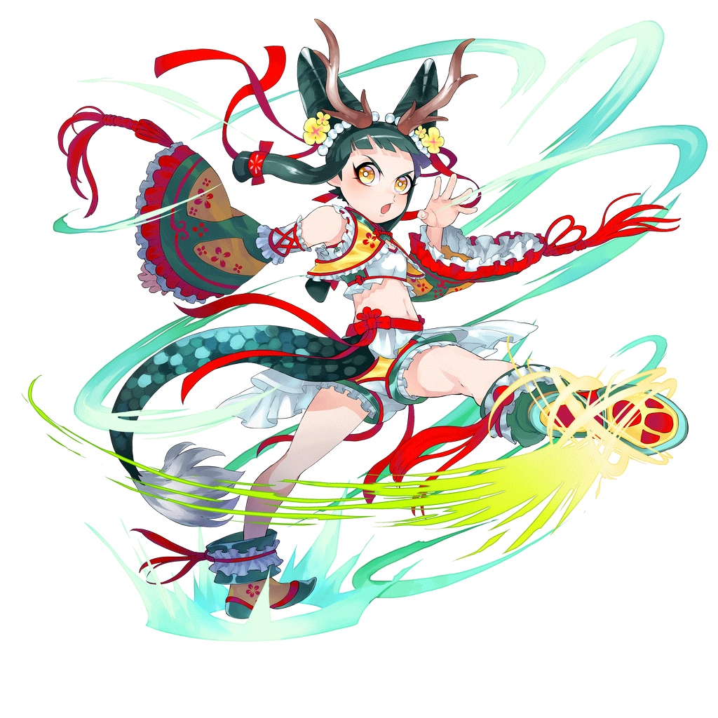 [疾脚竜女]香蘭のキャラクター画像