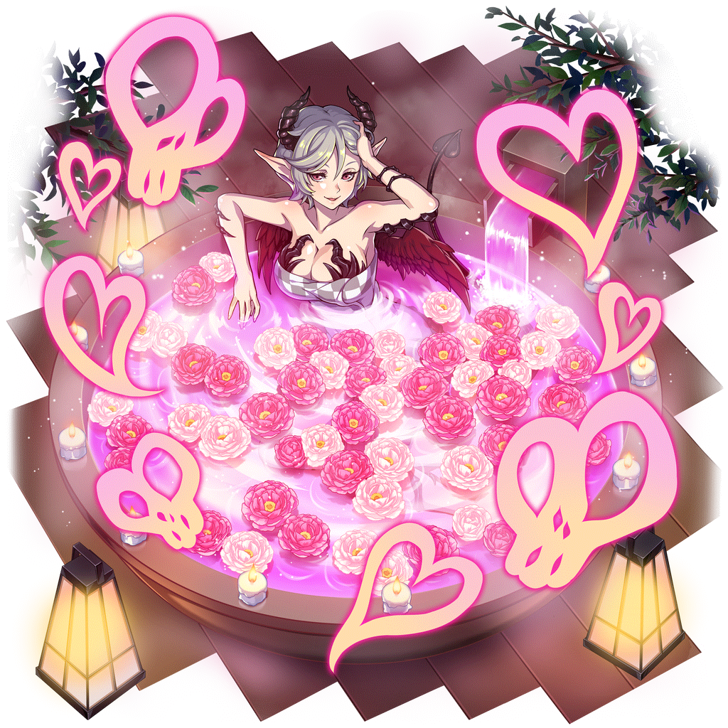 [湯煙の誘惑]ベルフェゴールのキャラクター画像