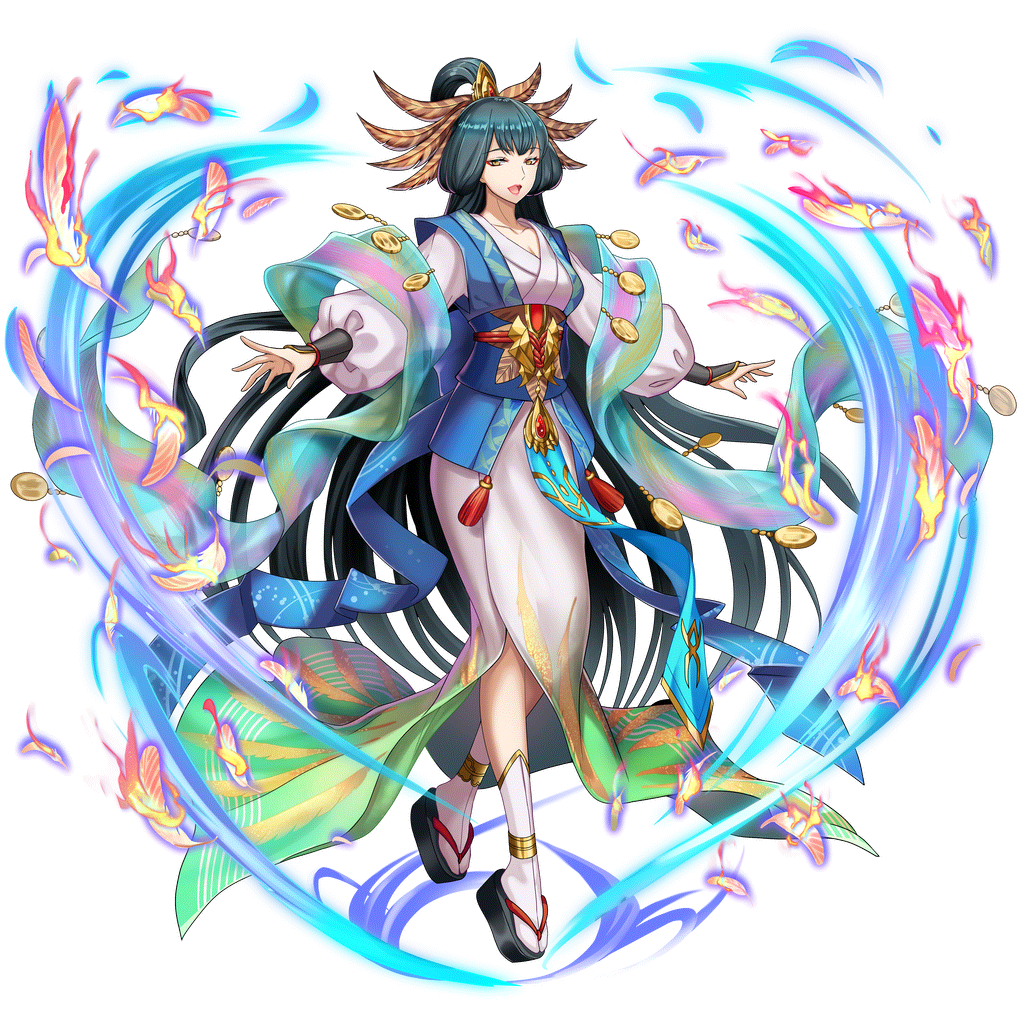 [眩惑の占神]アメノサグメのキャラクター画像