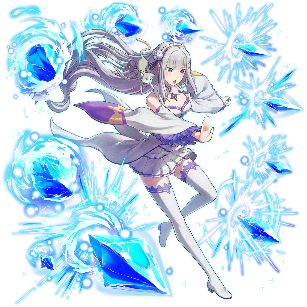 [精霊術師]エミリア＆パックのキャラクター画像