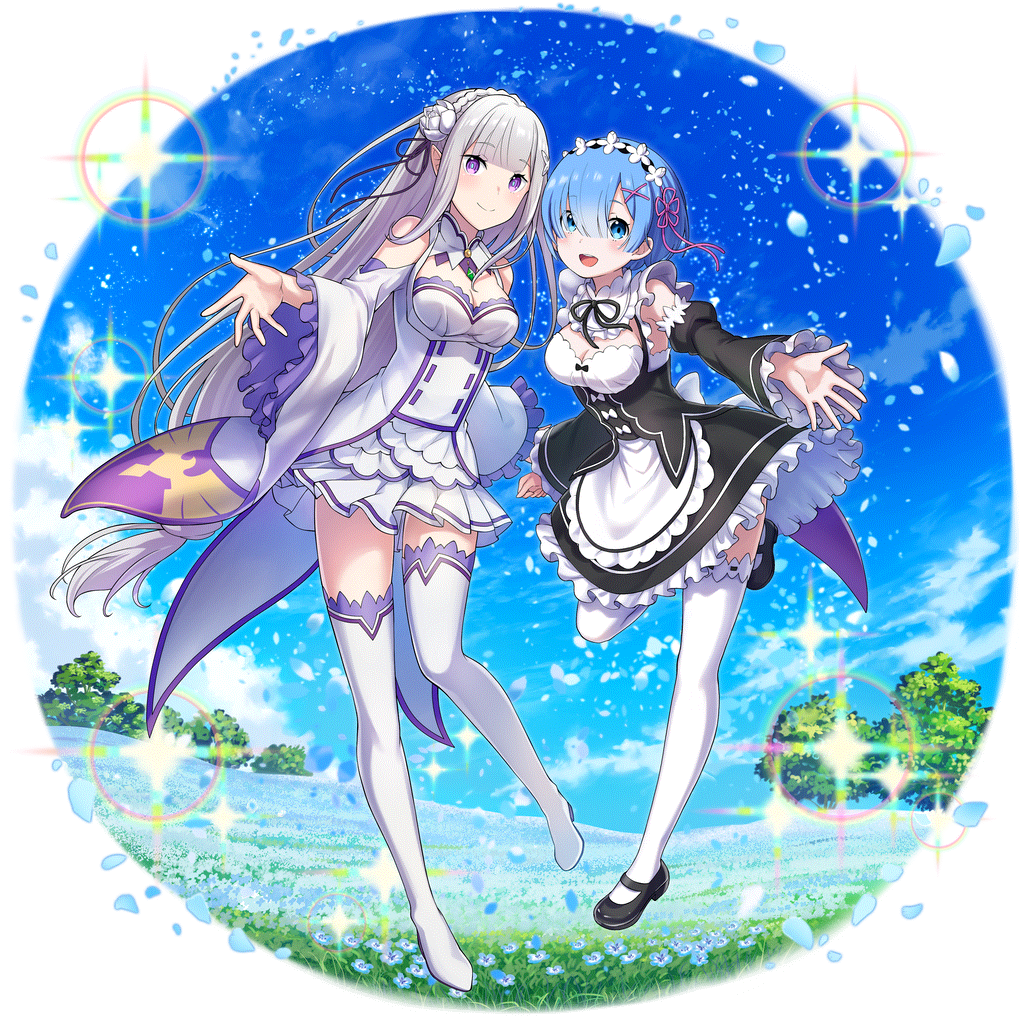 [いつかの夢]エミリア＆レムのキャラクター画像