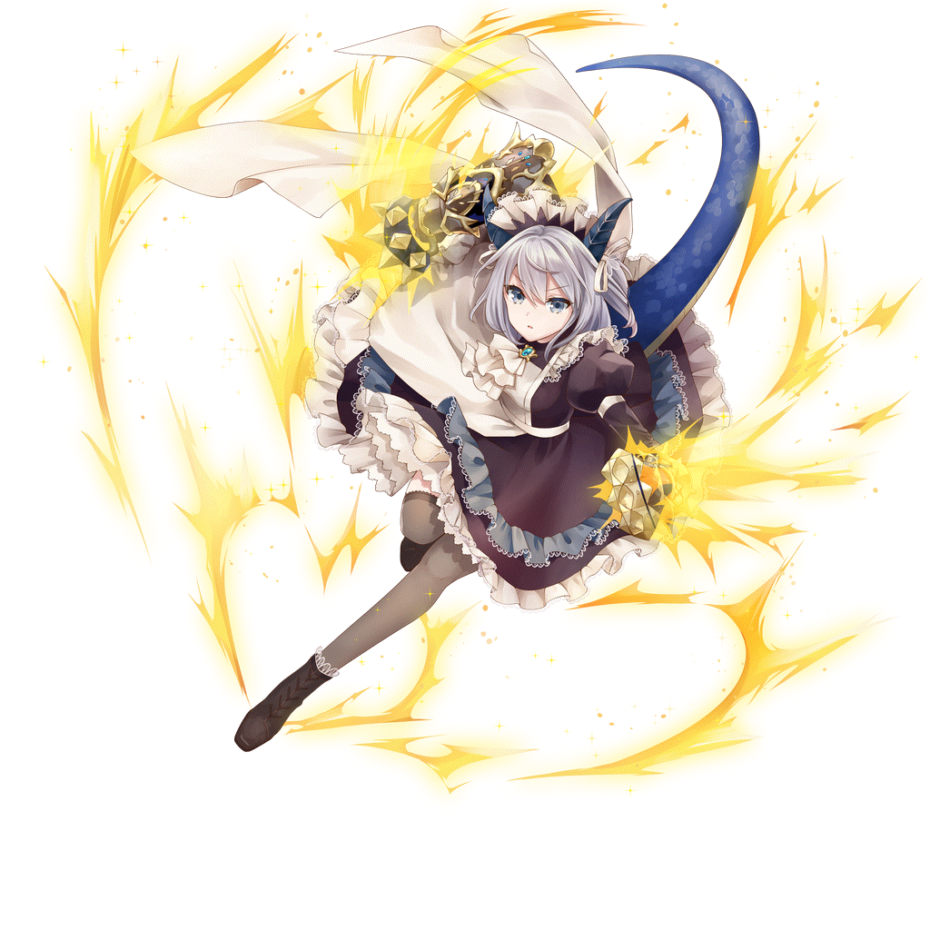 [撃拳の竜侍女]エルダのキャラクター画像