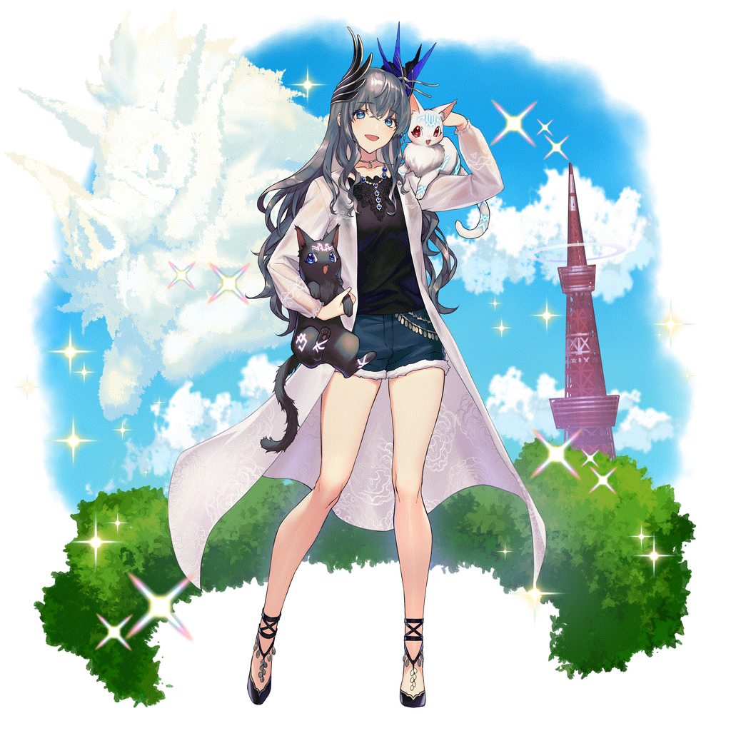 [お出かけ記念]フレイヤのキャラクター画像