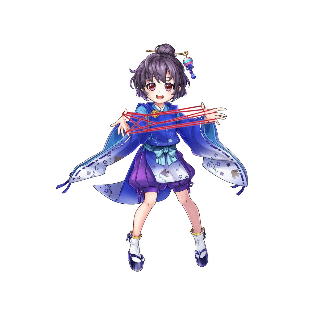 座敷童・ひばりのキャラクター画像