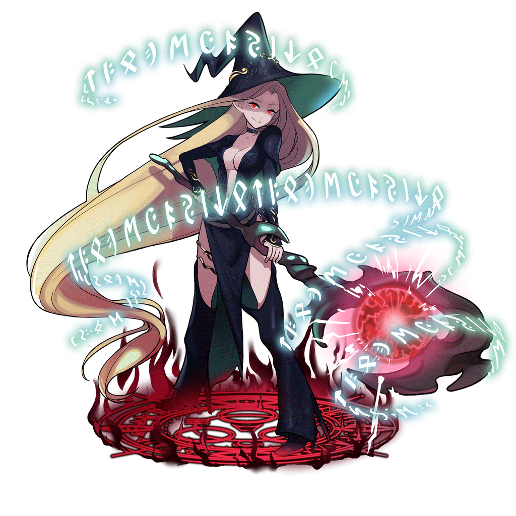 [魔道探求]ブラックウィッチのキャラクター画像