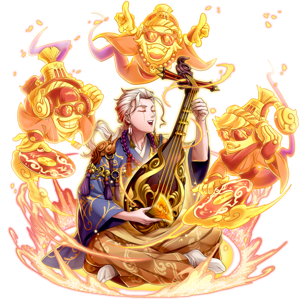 [魂掴の琵琶法師]ホウイチのキャラクター画像