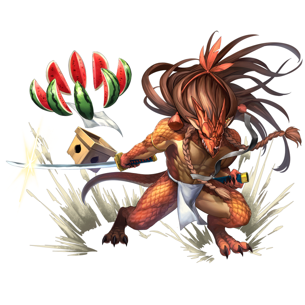 [砂浜の斬光]牙刀のキャラクター画像