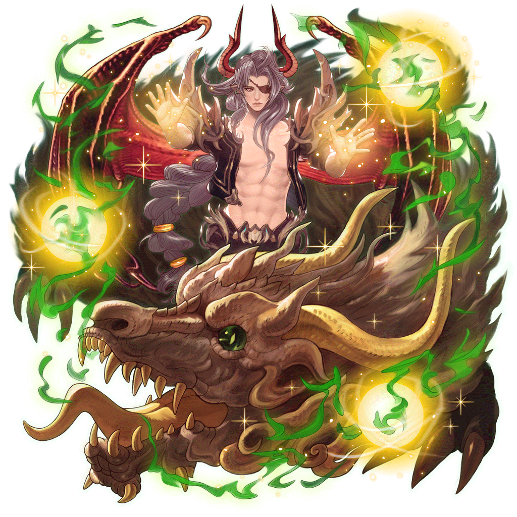 [君臨する竜帝]グエリアスのキャラクター画像