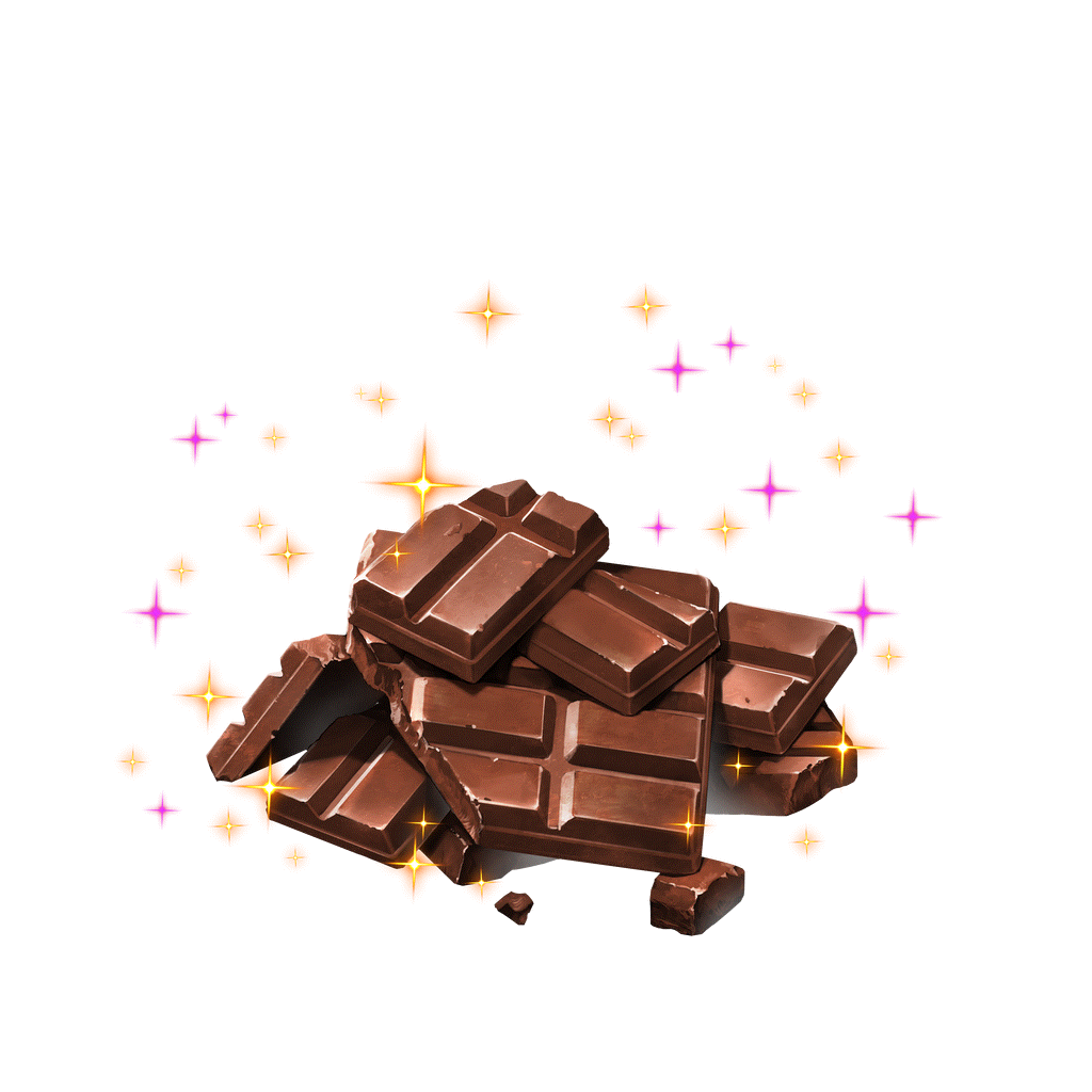 加工前チョコのキャラクター画像