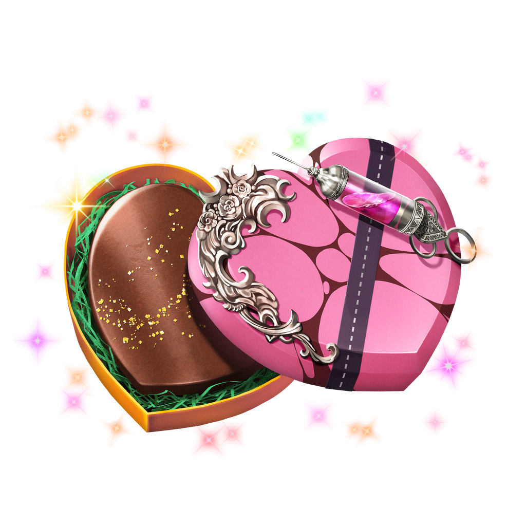 レイリィからのチョコのキャラクター画像