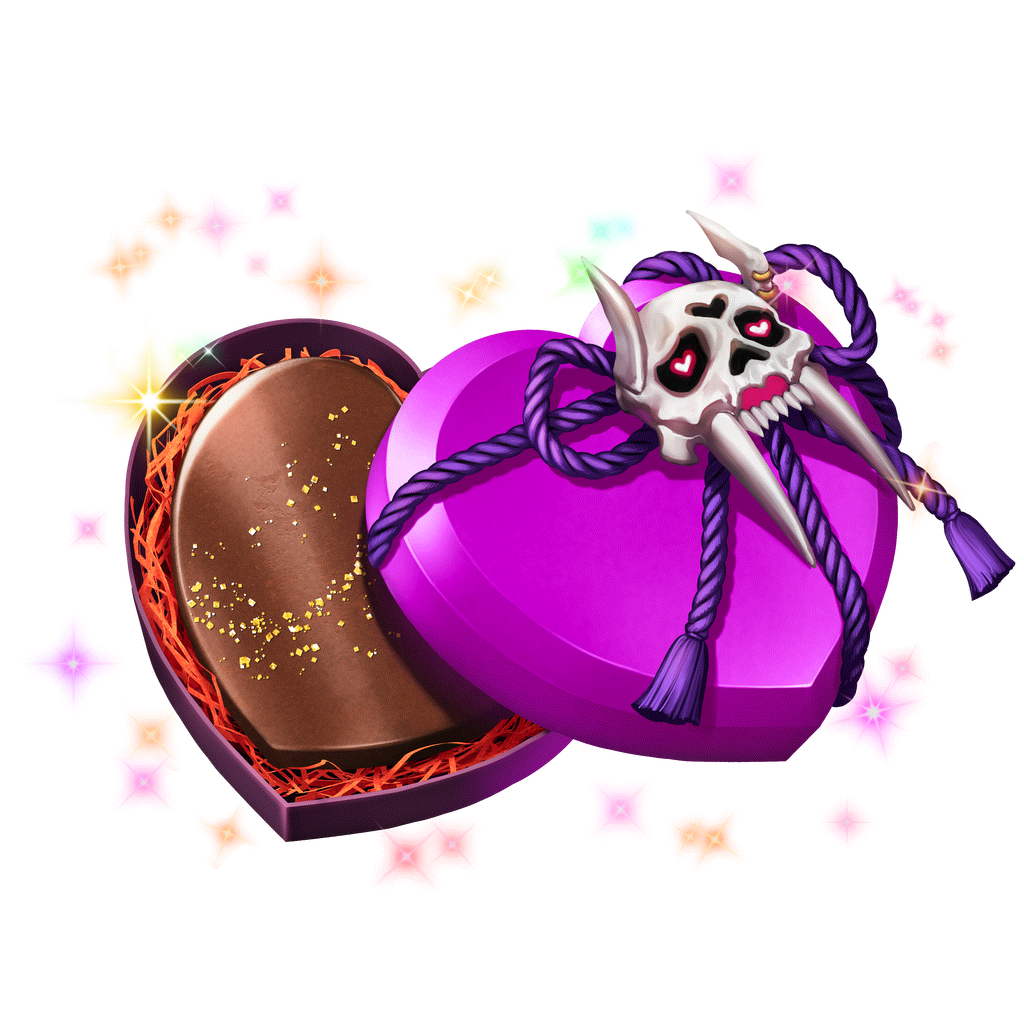ガランからのチョコのキャラクター画像