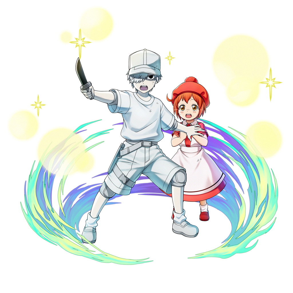 [出会いと約束]赤芽球＆骨髄球のキャラクター画像