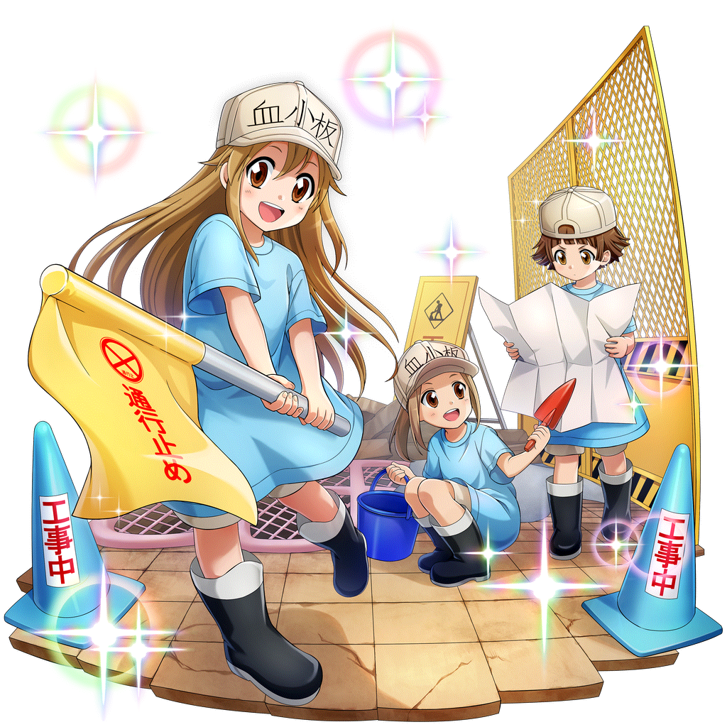 [小さなはたらき者]血小板のキャラクター画像