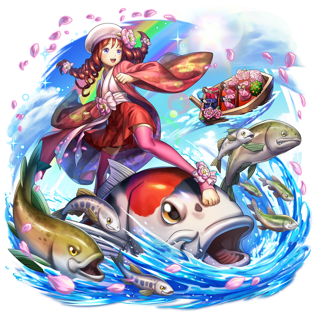 [奔流雛走る]スプラのキャラクター画像