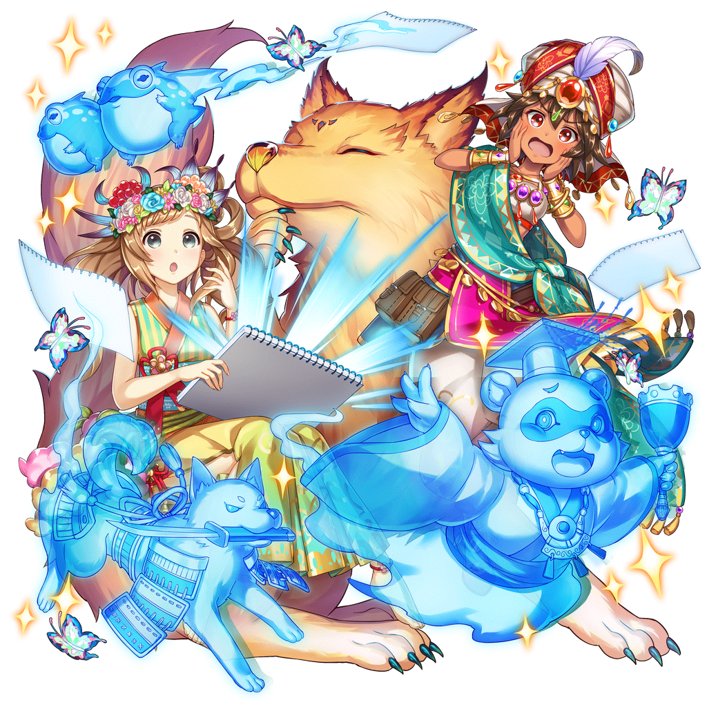 [暴走の幻想]クロリス＆鈴里のキャラクター画像