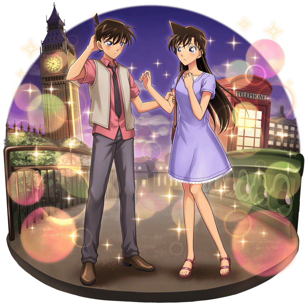 [通じる想い]工藤新一＆毛利蘭のキャラクター画像