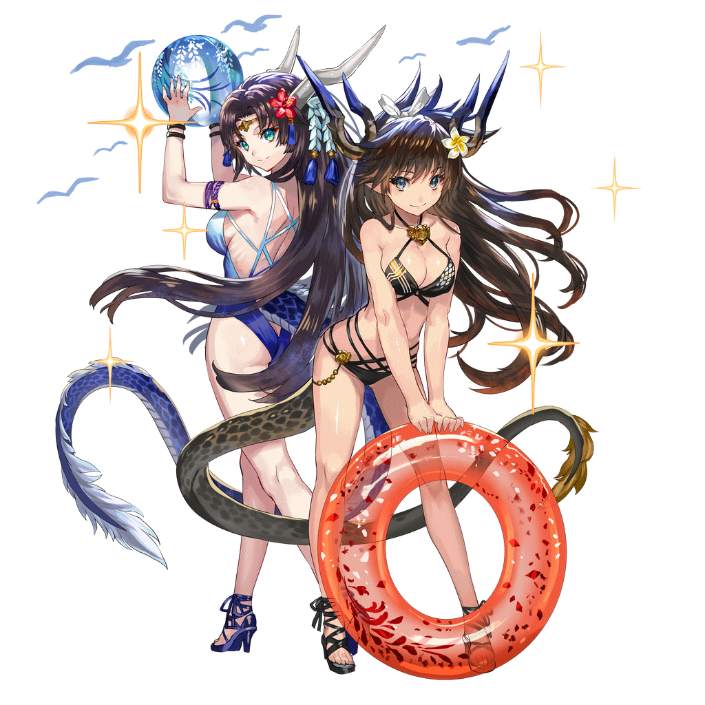 サマー・景光＆雷葉のキャラクター画像
