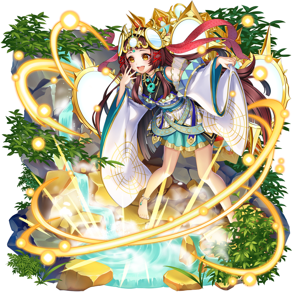 [金無垢の秘湯]天照大神のキャラクター画像