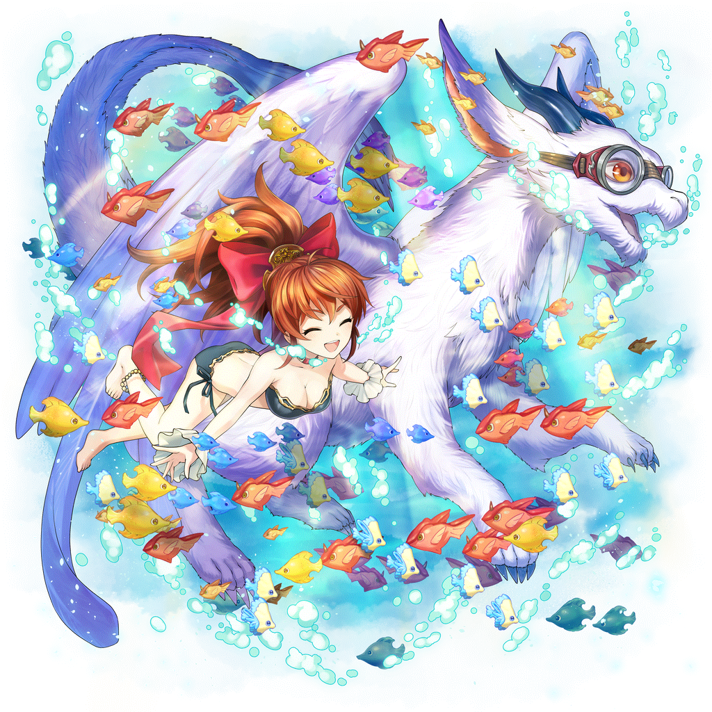 [海中遊泳]リーン＆ゲイルのキャラクター画像