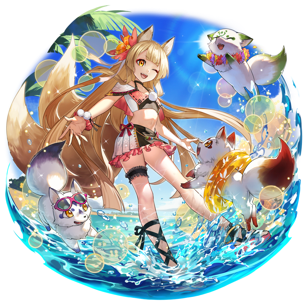 [みんなで海！]クイナのキャラクター画像
