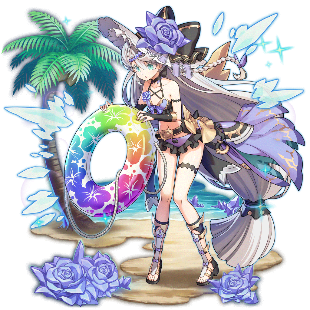 [お気に入りの浮き輪]アイシェのキャラクター画像