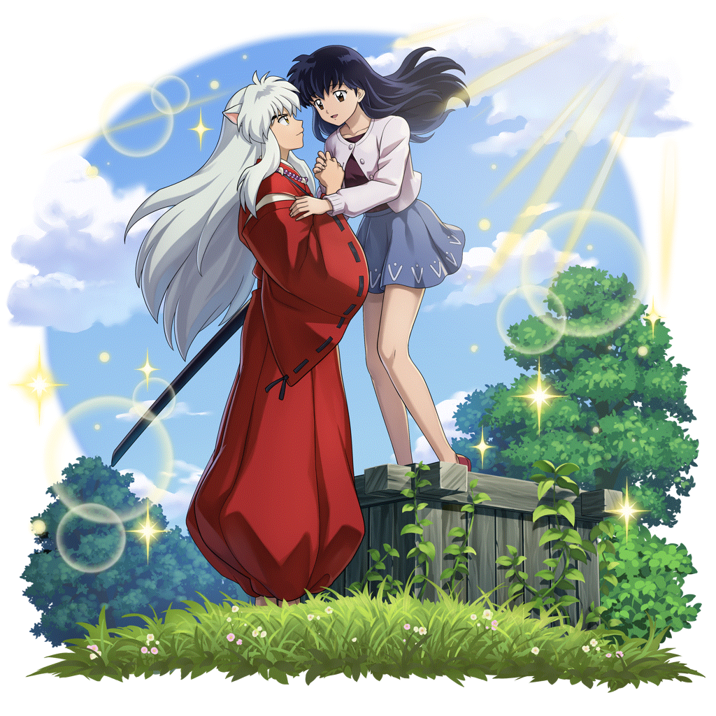 [明日へ]犬夜叉＆かごめのキャラクター画像