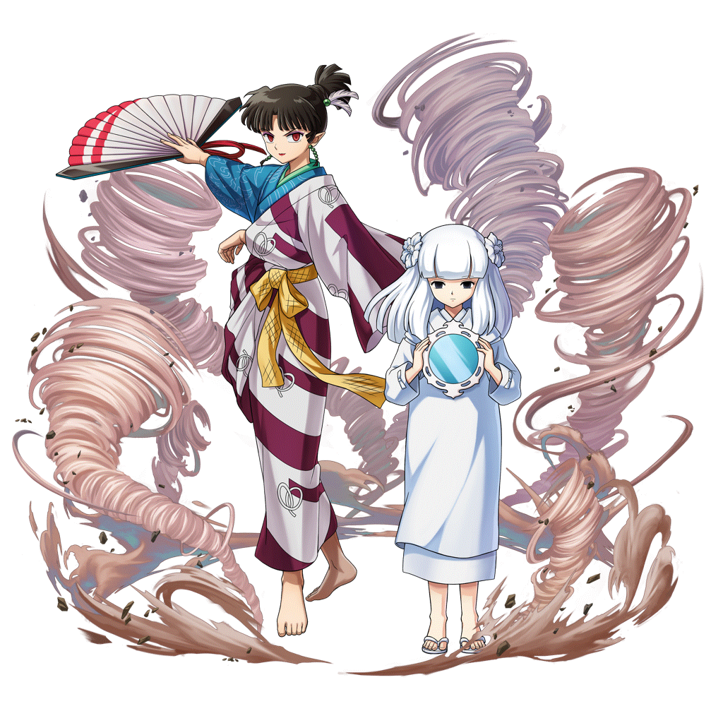 [風と無の化身]神楽＆神無のキャラクター画像