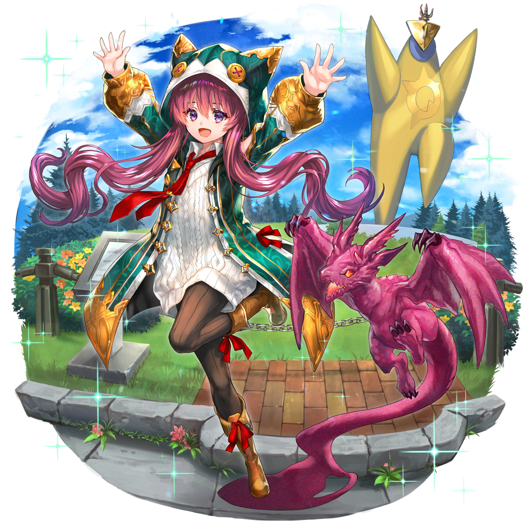 [芸術のポーズ！？]メイのキャラクター画像