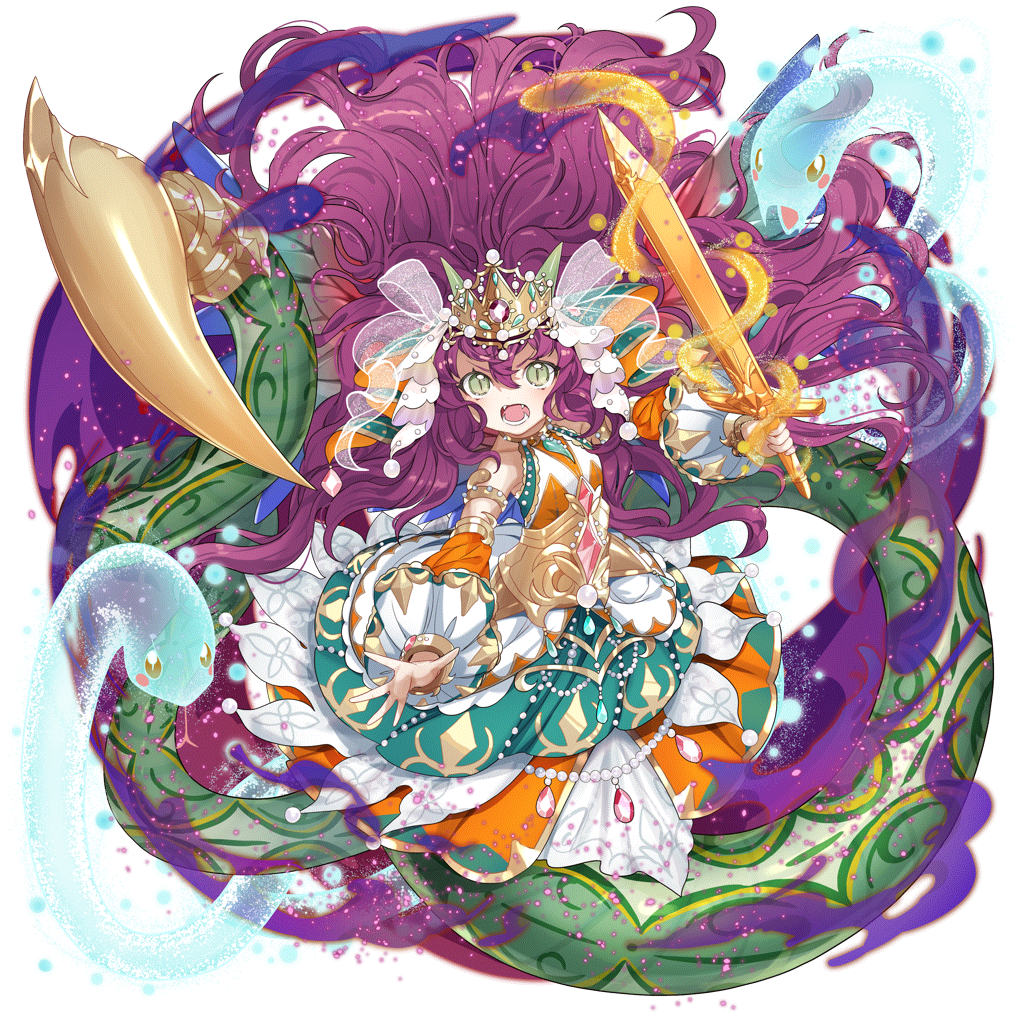 [怒気燃やす魔蛇]エキドナのキャラクター画像