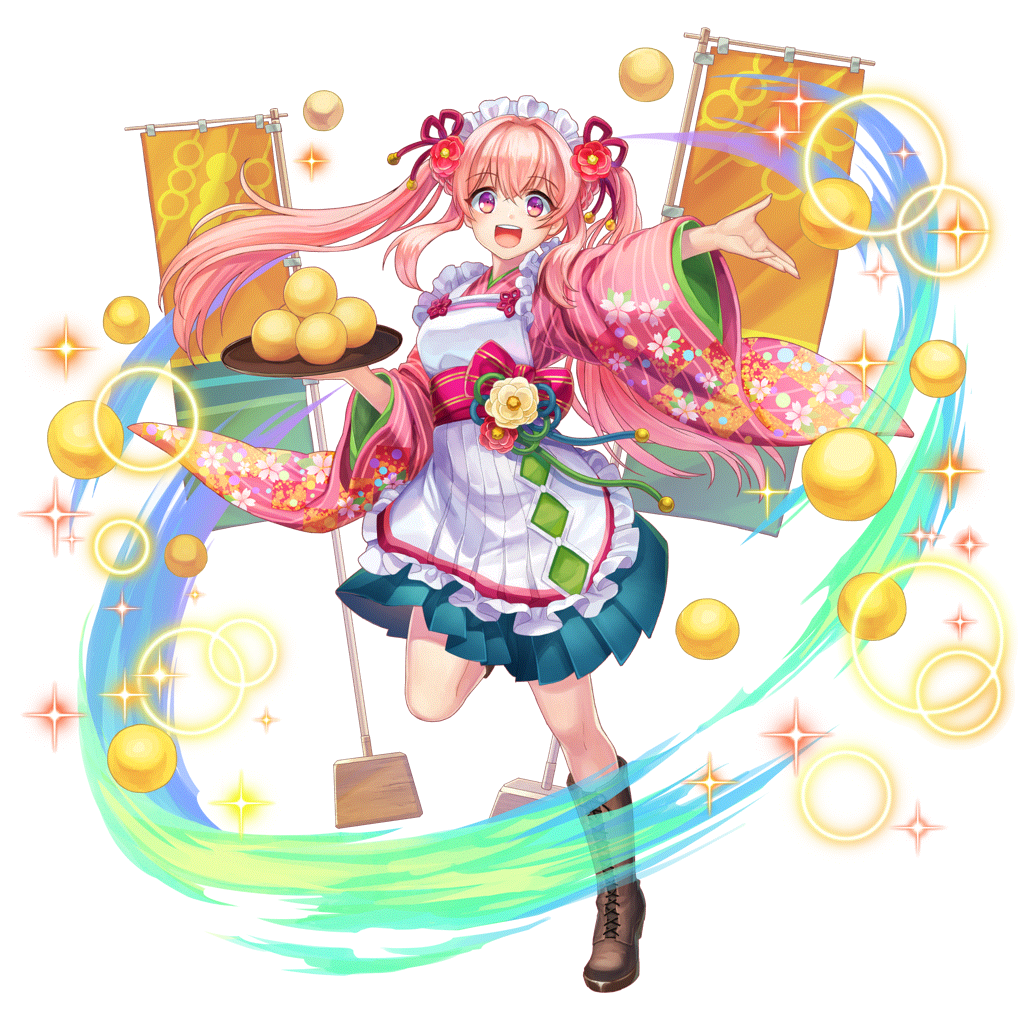 [団子屋まな本舗看板娘]おみつのキャラクター画像