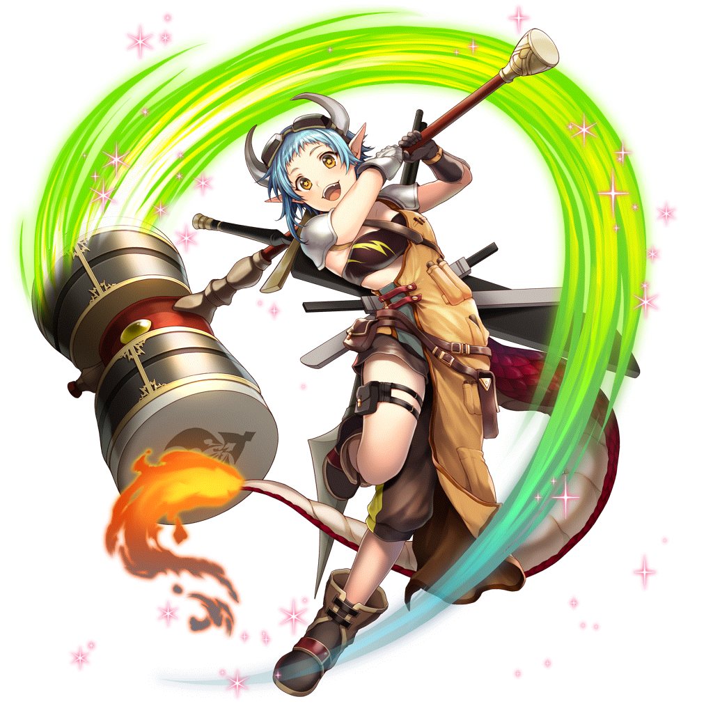 [重武器好き鍛冶師]ルーガナのキャラクター画像