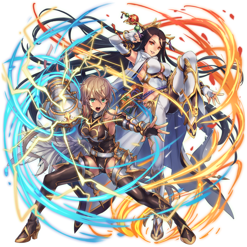 [無双拳術]ダーシェ＆レムカのキャラクター画像