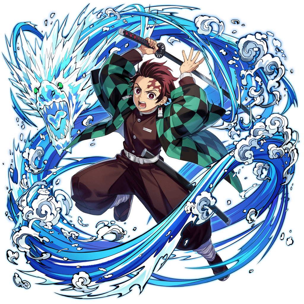 [鬼を連れた剣士]竈門炭治郎のキャラクター画像