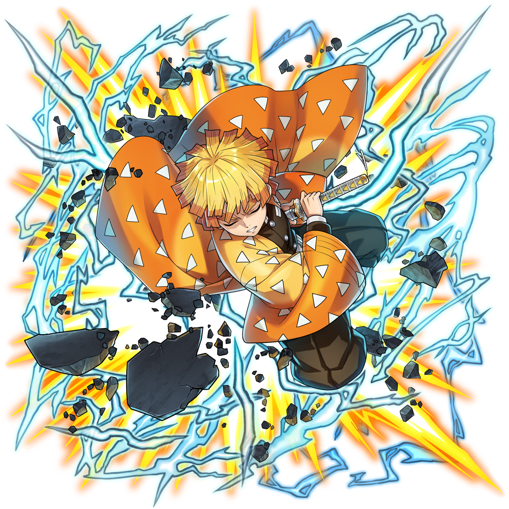 [眠る剣士]我妻善逸のキャラクター画像
