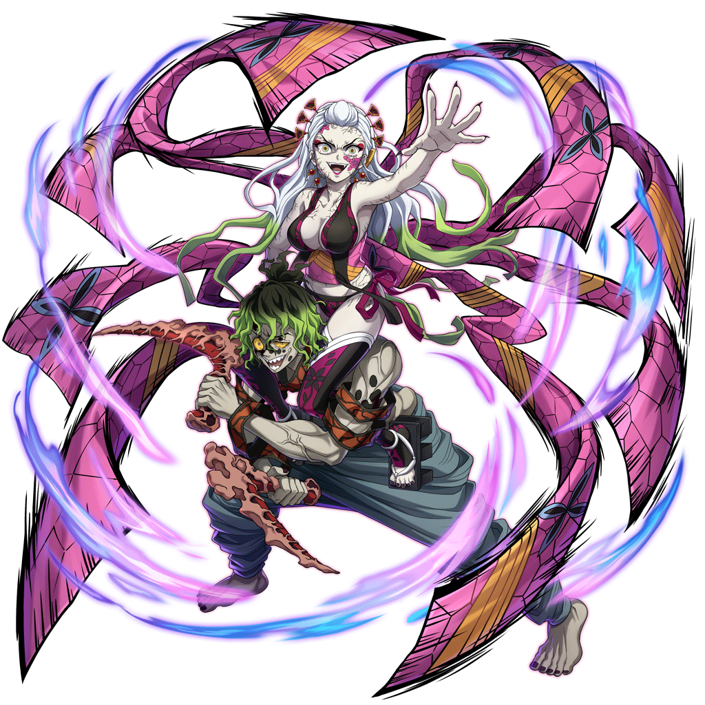 [上弦の陸]堕姫＆妓夫太郎のキャラクター画像