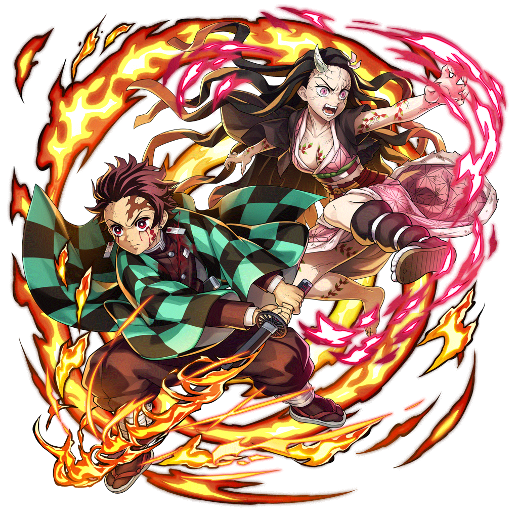 [限界の怒]竈門炭治郎＆禰豆子のキャラクター画像